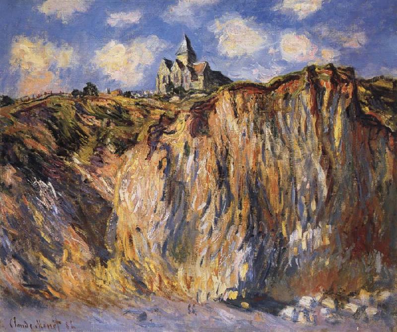 Claude Monet The Church at Varengville,Morning Effect oil painting image